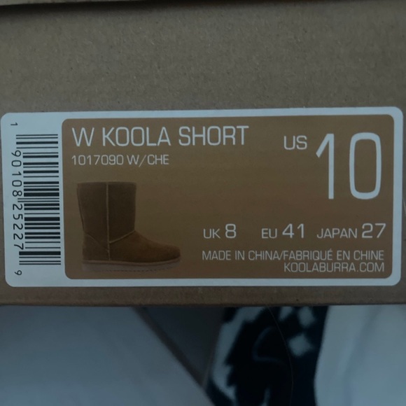 Kookaburra by Ugg short tan size 10 NWT - Picture 2 of 4